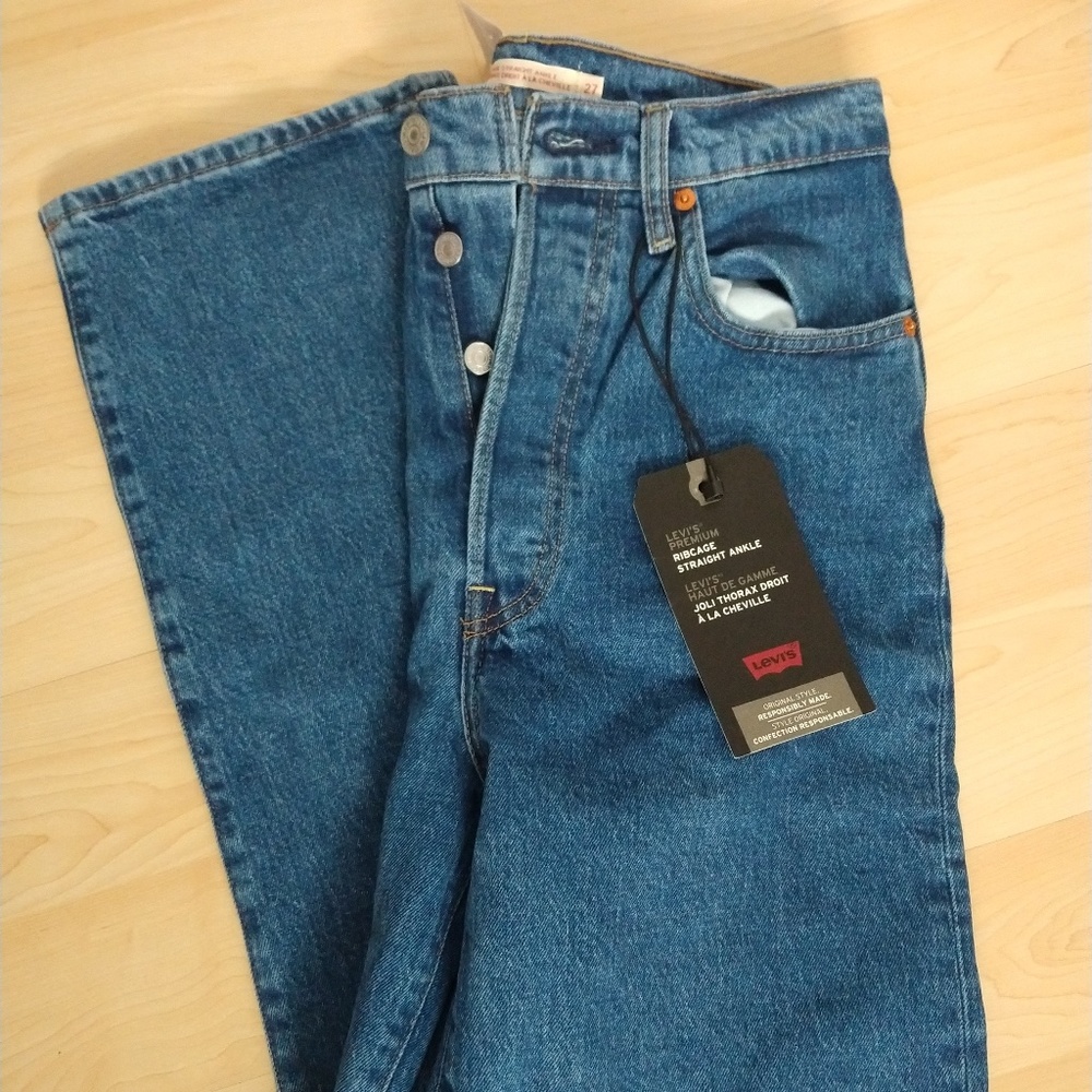 LEVI'S Ribcage Straight Ankle Women's Jeans